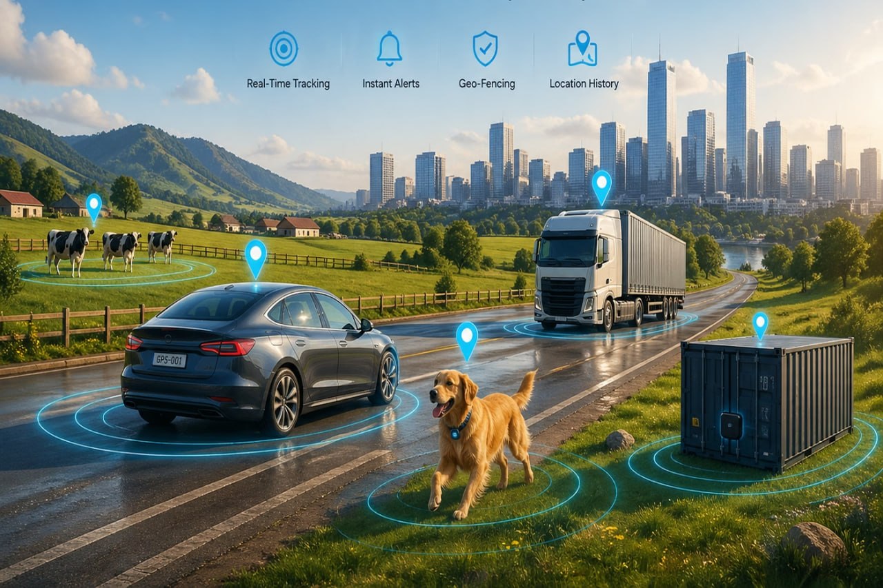 Dimension Max 4G GPS trackers for cars pets and assets