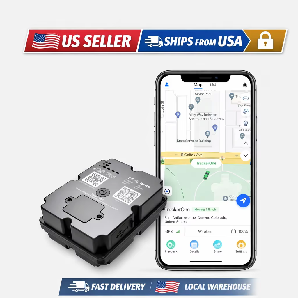 S20 Pro GPS Tracker for Cars